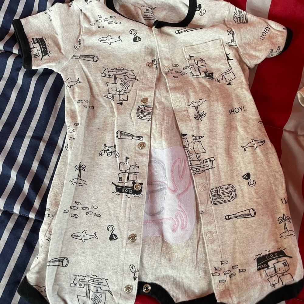 Crab romper